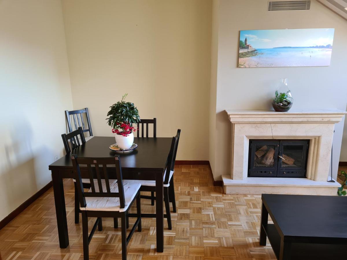 Ferienwohnung 106A Atico Con Garaje Y Chimenea Cerca De La Playa Gijón Exterior foto