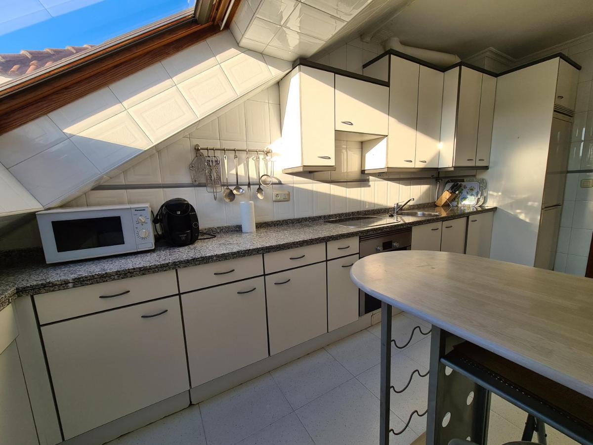 Ferienwohnung 106A Atico Con Garaje Y Chimenea Cerca De La Playa Gijón Exterior foto